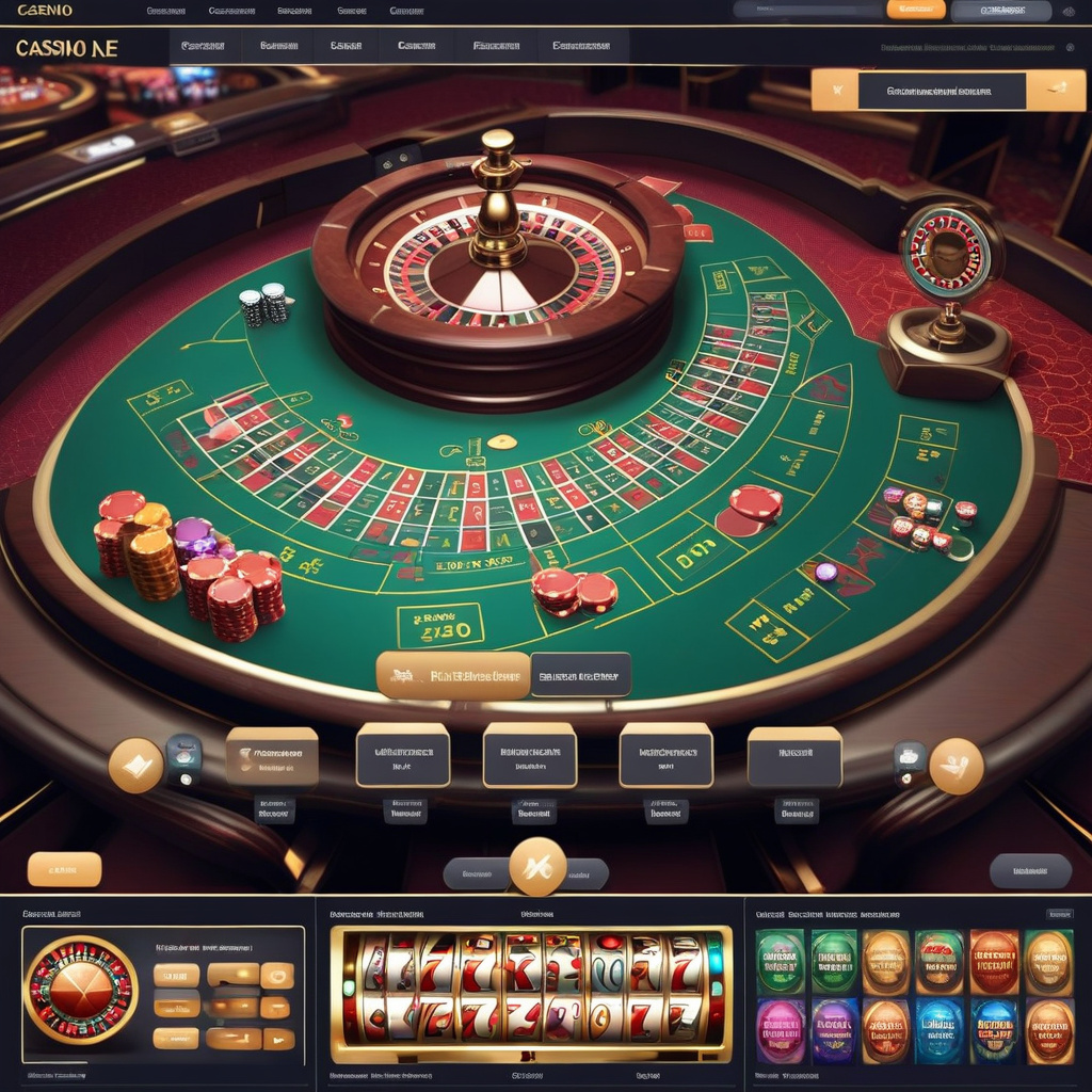 Neuf fonctionnalités du jeu de casino et examen de l'interface
